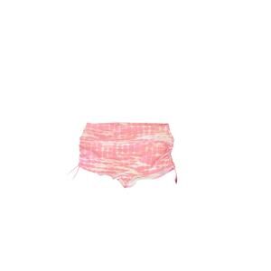 PINK Victoria's Secret Swim Shorts Womens Medium Pink White Daisy Tie Dye